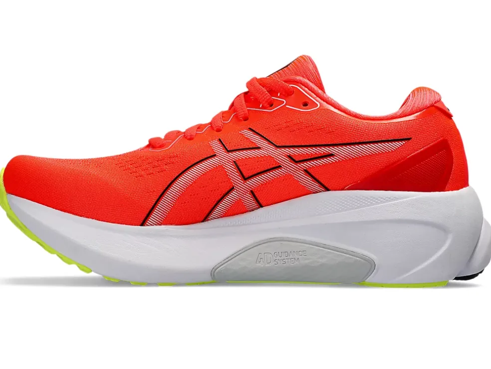 New ASICS GEL-KAYANO 30 Sunrise Red/Black