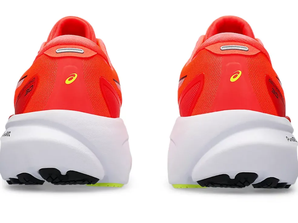 New ASICS GEL-KAYANO 30 Sunrise Red/Black