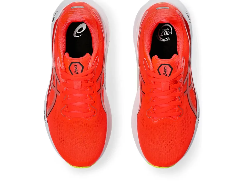 New ASICS GEL-KAYANO 30 Sunrise Red/Black