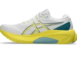 Cheap ASICS GEL-KAYANO 30 White/Bright Yellow