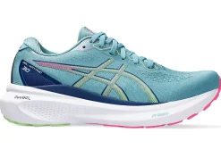 Best ASICS GEL-KAYANO 30 Gris Blue/Lime Green
