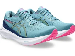 Best ASICS GEL-KAYANO 30 Gris Blue/Lime Green