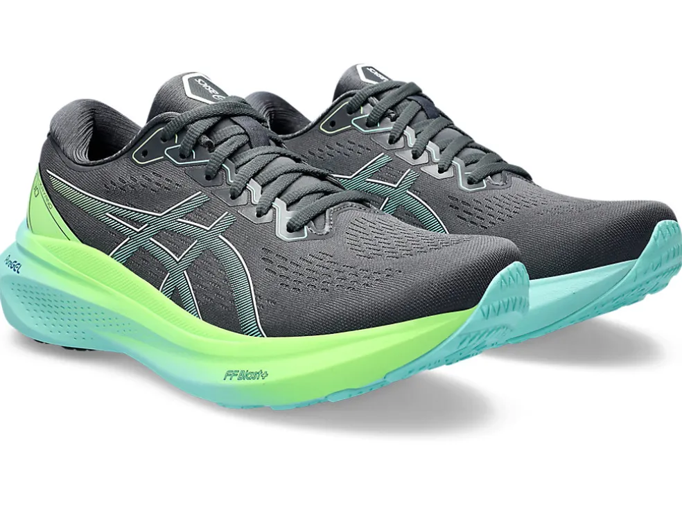 Outlet ASICS GEL-KAYANO 30 Carrier Grey/Illuminate Mint