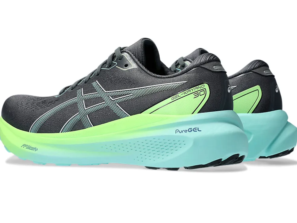 Outlet ASICS GEL-KAYANO 30 Carrier Grey/Illuminate Mint
