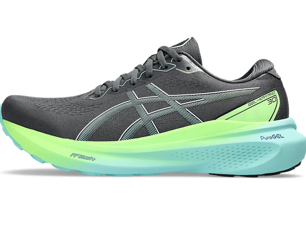 Outlet ASICS GEL-KAYANO 30 Carrier Grey/Illuminate Mint