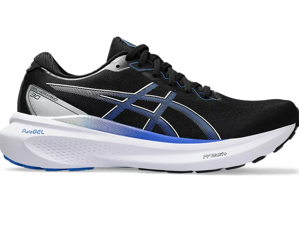 Cheap ASICS GEL-KAYANO 30 Black/Illusion Blue