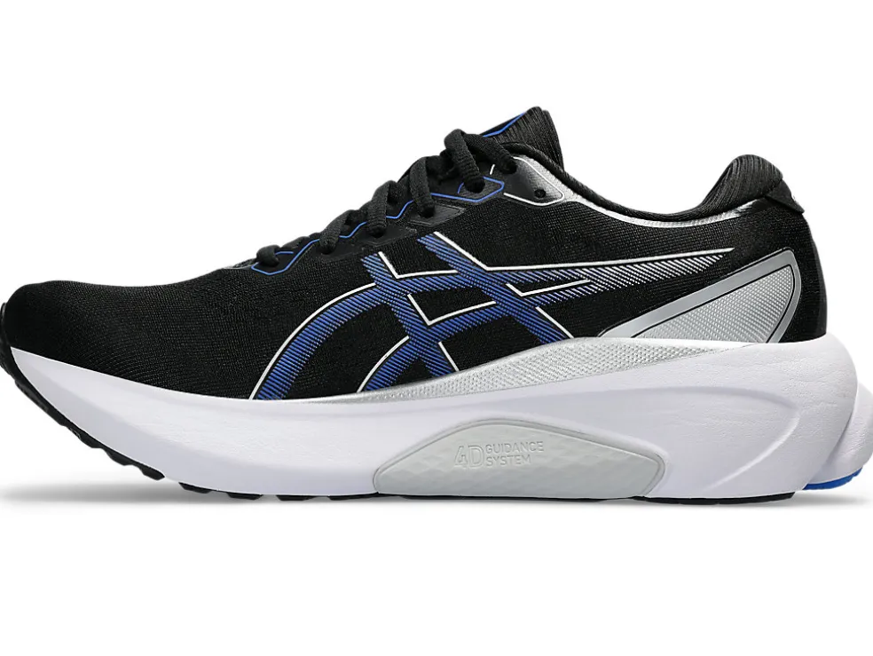Cheap ASICS GEL-KAYANO 30 Black/Illusion Blue