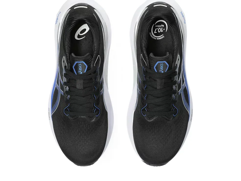 Cheap ASICS GEL-KAYANO 30 Black/Illusion Blue