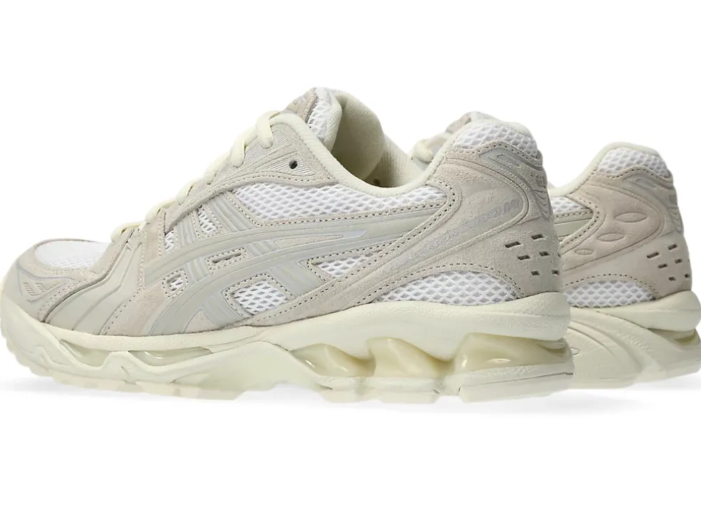 Discount ASICS GEL-KAYANO 14 White/Smoke Grey