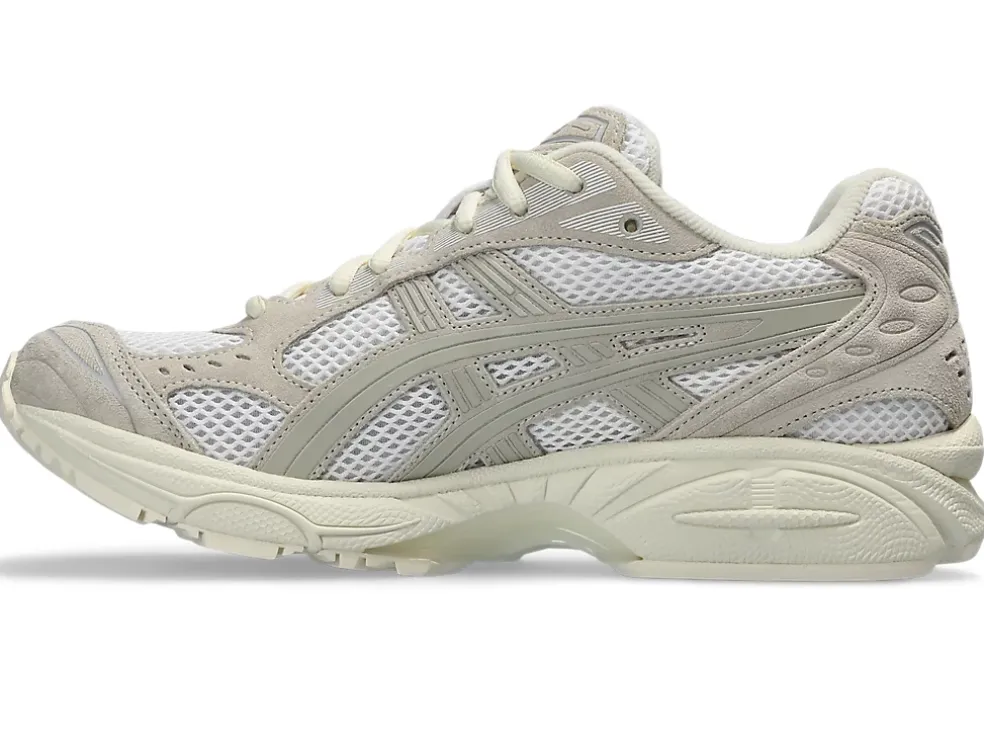 Discount ASICS GEL-KAYANO 14 White/Smoke Grey