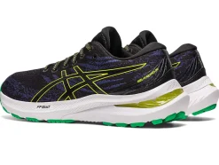 Shop ASICS GEL-KAYANO 29 GRADE SCHOOL Black/Lime Zest