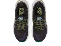 Shop ASICS GEL-KAYANO 29 GRADE SCHOOL Black/Lime Zest