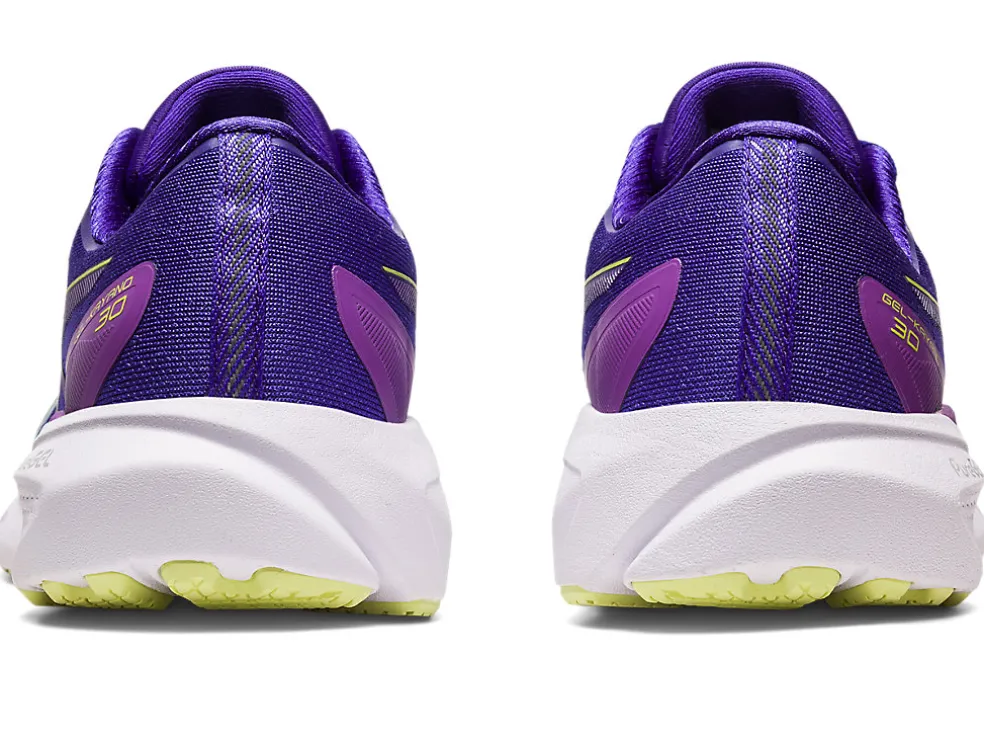 New ASICS GEL-KAYANO 30 GRADE SCHOOL Palace Purple/Glow Yellow
