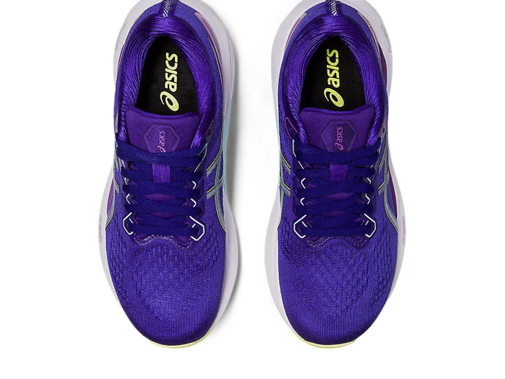 New ASICS GEL-KAYANO 30 GRADE SCHOOL Palace Purple/Glow Yellow