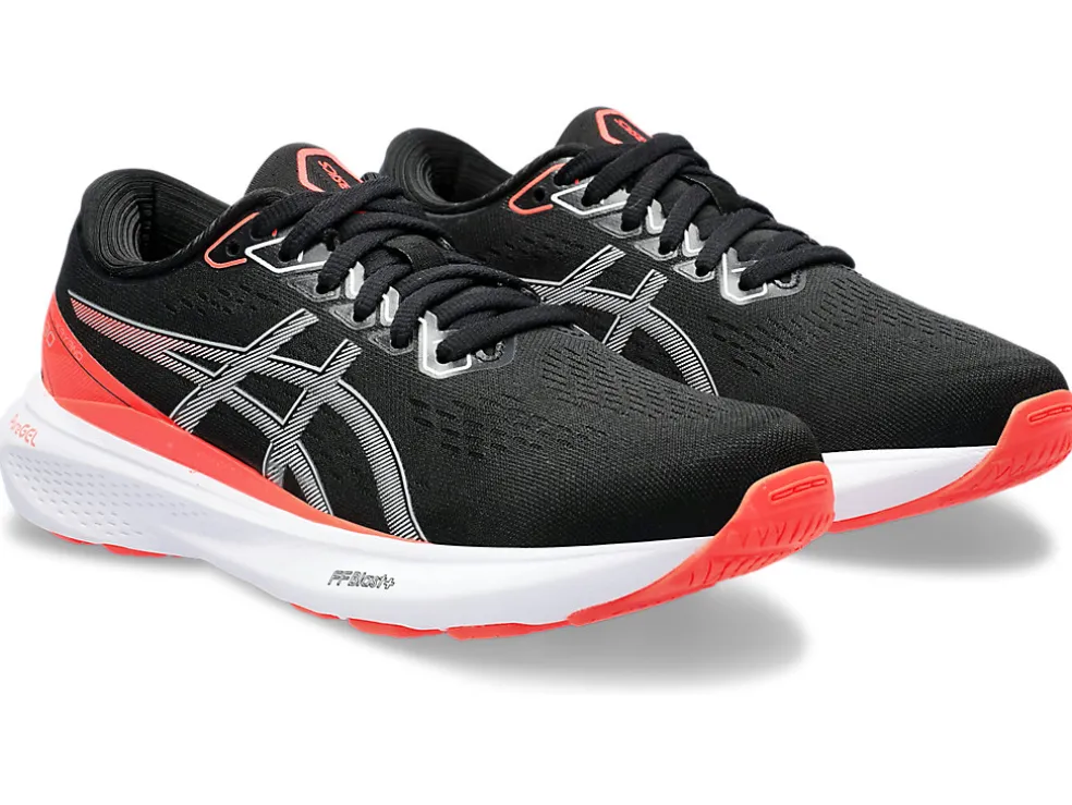 Shop ASICS GEL-KAYANO 30 GRADE SCHOOL Black/Pure Silver