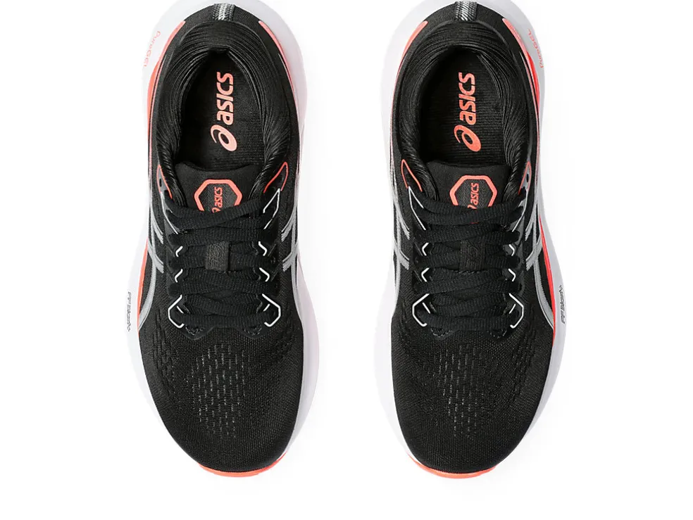 Shop ASICS GEL-KAYANO 30 GRADE SCHOOL Black/Pure Silver