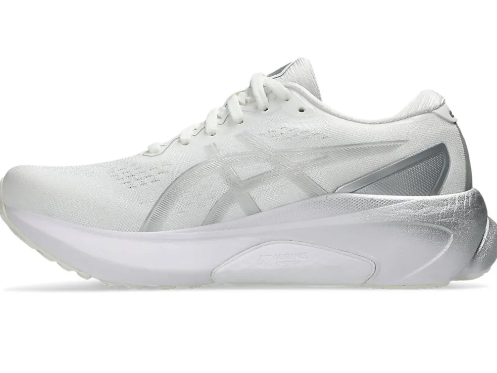 Cheap ASICS GEL-KAYANO 30 PLATINUM Real White/Pure Silver
