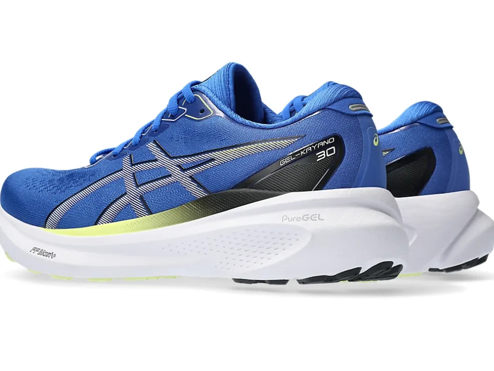 Discount ASICS GEL-KAYANO 30 WIDE Illusion Blue/Glow Yellow