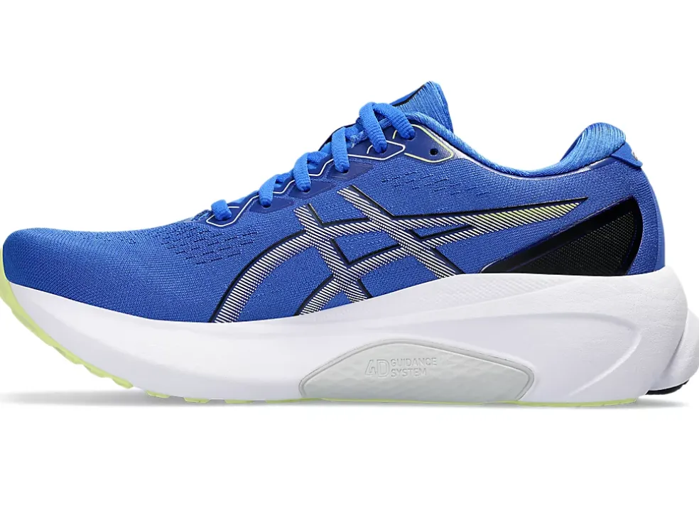 Discount ASICS GEL-KAYANO 30 WIDE Illusion Blue/Glow Yellow