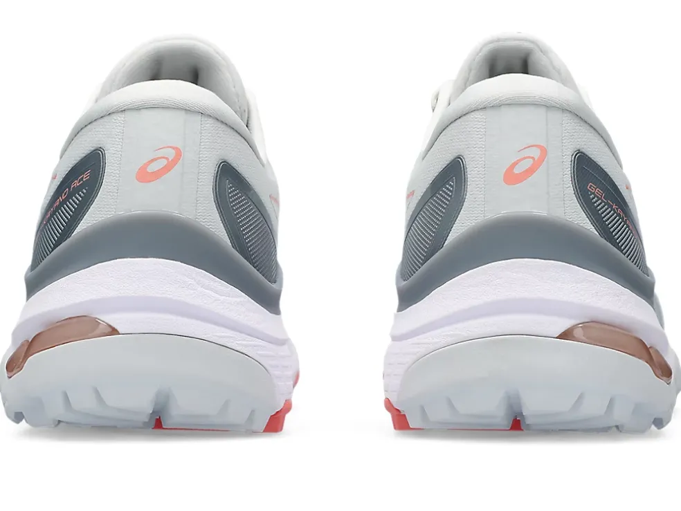New ASICS GEL-KAYANO ACE 2 Glacier Grey/Guava