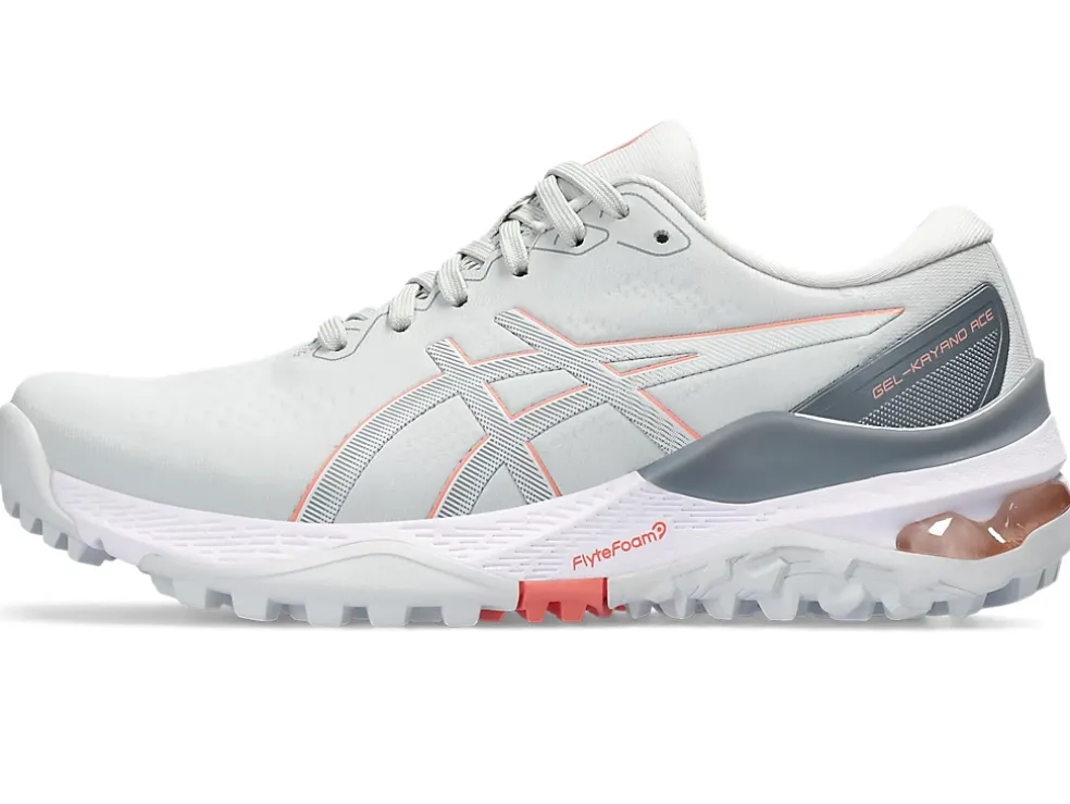 New ASICS GEL-KAYANO ACE 2 Glacier Grey/Guava