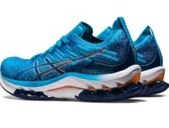 Online ASICS GEL-KINSEI BLAST Island Blue/Sun Peach