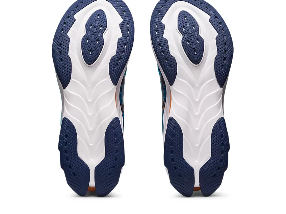 Online ASICS GEL-KINSEI BLAST Island Blue/Sun Peach