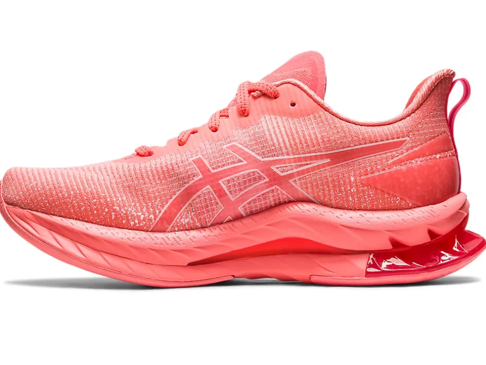 Hot ASICS GEL-KINSEI BLAST LE 2 Papaya/White