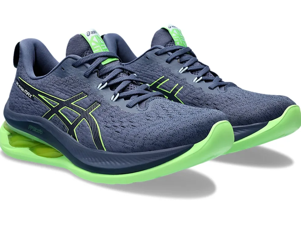 Online ASICS GEL-KINSEI MAX Thunder Blue/Electric Lime
