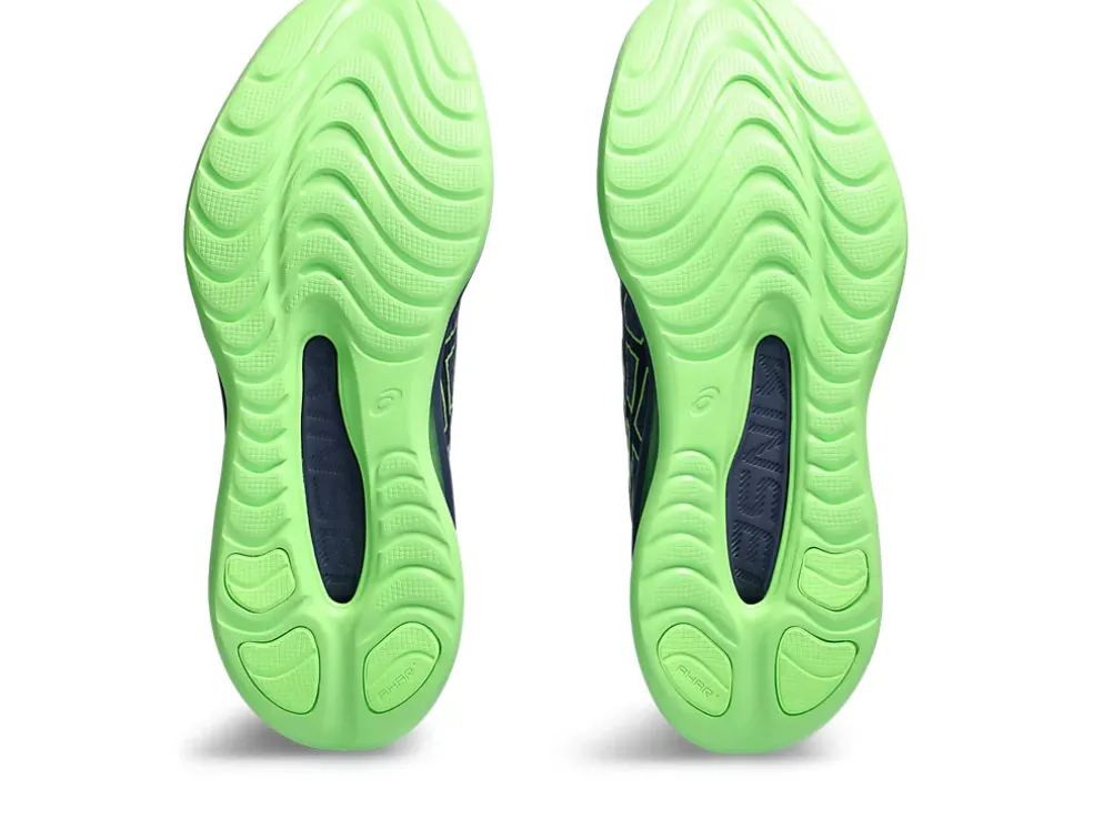 Online ASICS GEL-KINSEI MAX Thunder Blue/Electric Lime