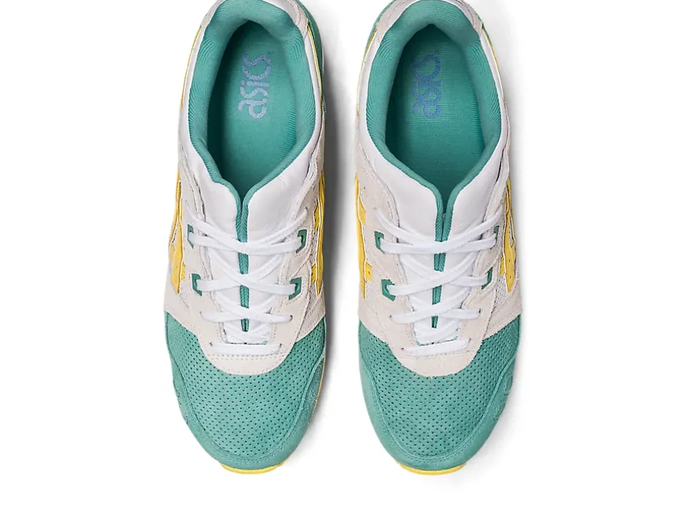 New ASICS GEL-LYTE III OG Sage/Banana Cream