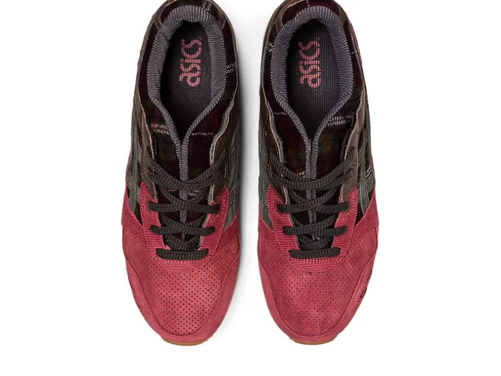 Cheap ASICS GEL-LYTE III OG Brisket Red/Obsidian Grey