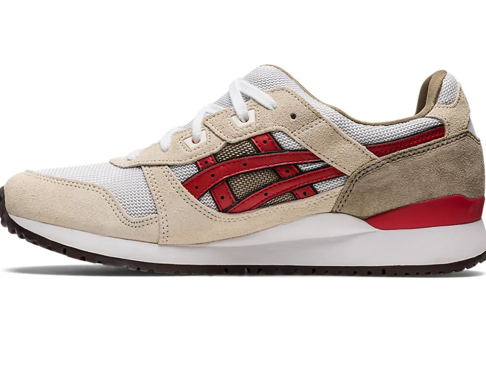 Cheap ASICS GEL-LYTE III OG Smoke Grey/Red Alert