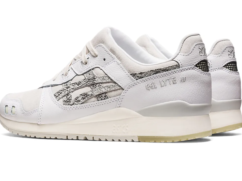 Shop ASICS GEL-LYTE III OG PYTHON White/White