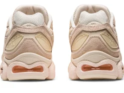 Cheap ASICS GEL-NIMBUS 9 Oatmeal/White Peach