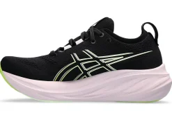 Outlet ASICS GEL-NIMBUS 26 Black/Neon Lime