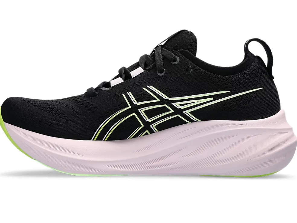 Outlet ASICS GEL-NIMBUS 26 Black/Neon Lime