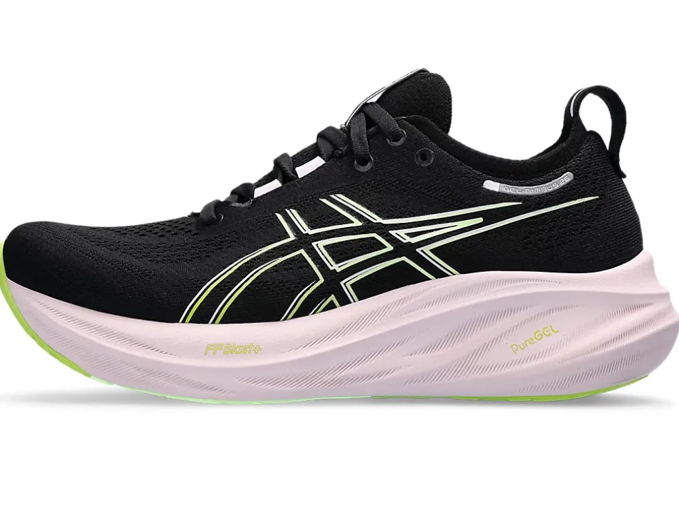 Outlet ASICS GEL-NIMBUS 26 Black/Neon Lime