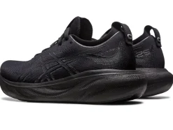 Clearance ASICS GEL-NIMBUS 25 Black/Graphite Grey