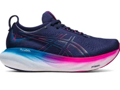 Best ASICS GEL-NIMBUS 25 Indigo Blue/Pink Rave