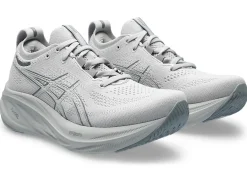 Cheap ASICS GEL-NIMBUS 26 Concrete/Pure Silver