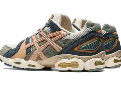 Shop ASICS GEL-NIMBUS 9 Cream/Feather Grey