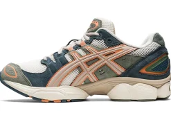 Shop ASICS GEL-NIMBUS 9 Cream/Feather Grey