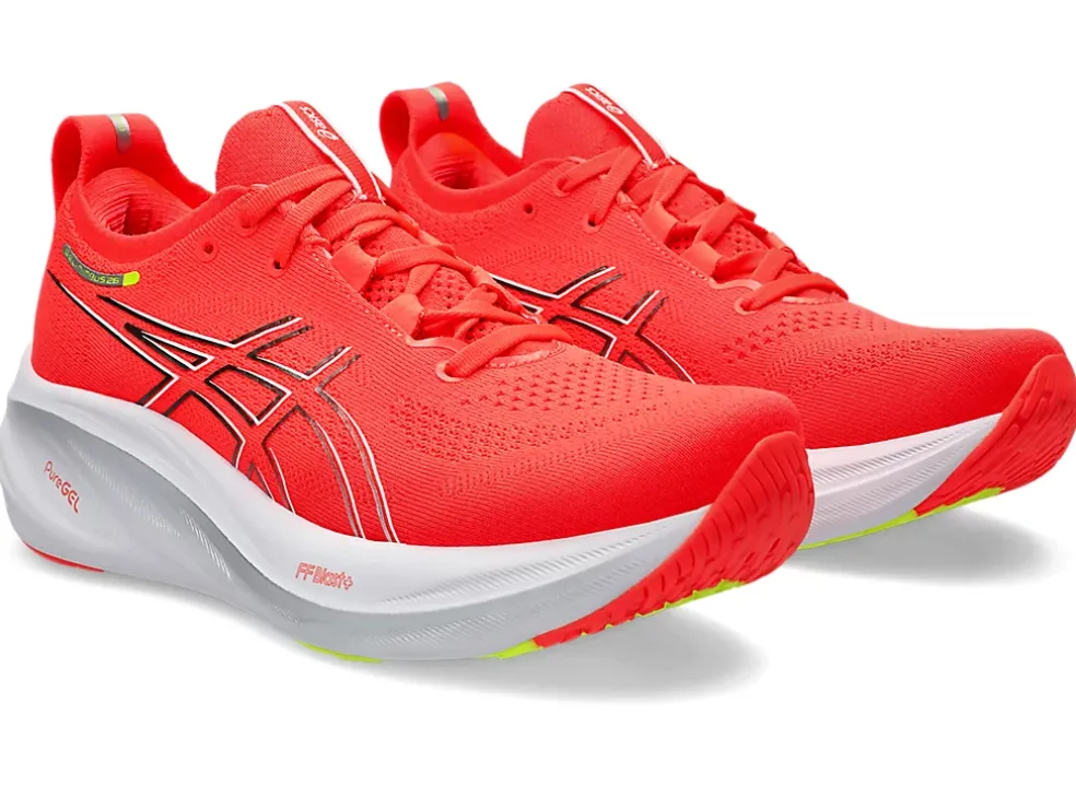 Flash Sale ASICS GEL-NIMBUS 26 Sunrise Red/Pure Silver