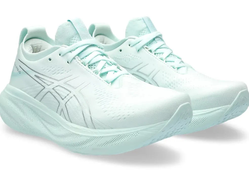 Cheap ASICS GEL-NIMBUS 25 Soothing Sea/Pure Silver