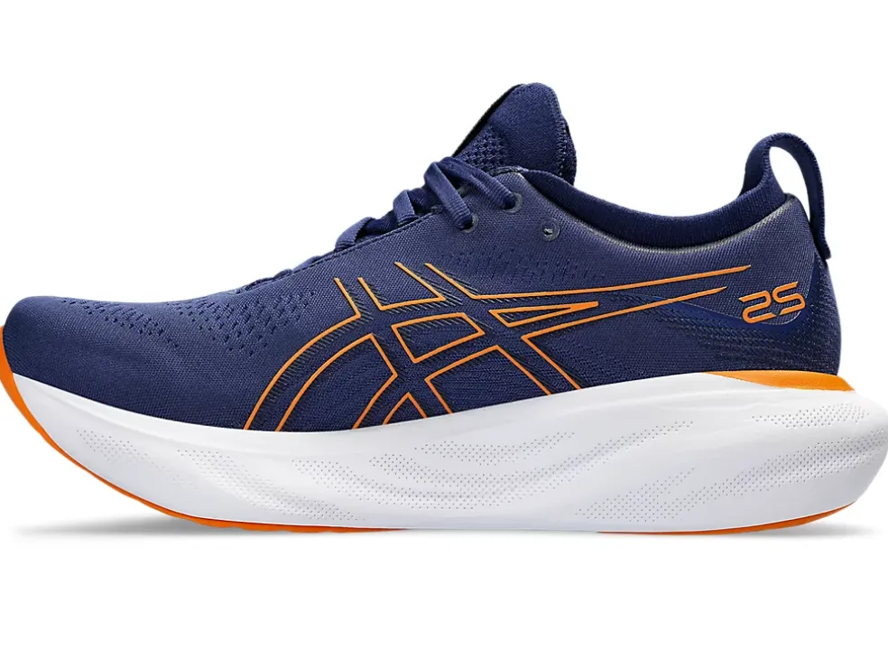 Best Sale ASICS GEL-NIMBUS 25 Deep Ocean/Bright Orange
