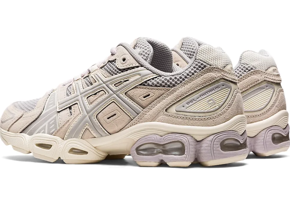 Clearance ASICS GEL-NIMBUS 9 Oyster Grey/Birch