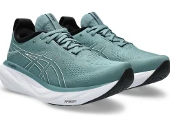Cheap ASICS GEL-NIMBUS 25 Foggy Teal/Pure Aqua