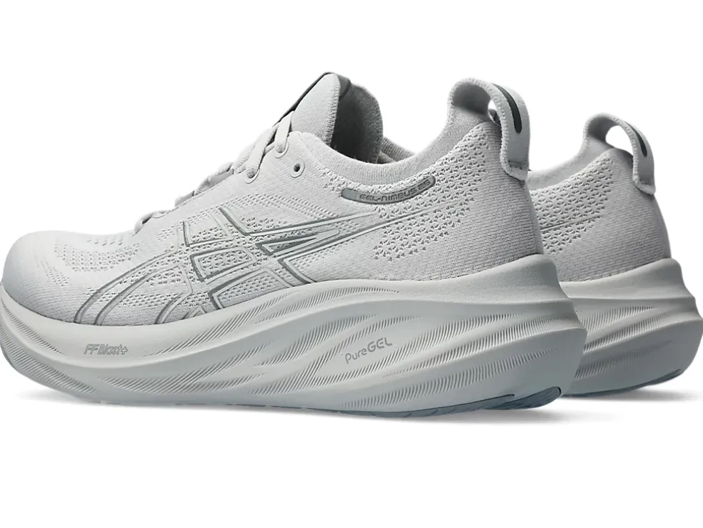 Discount ASICS GEL-NIMBUS 26 Concrete/Pure Silver