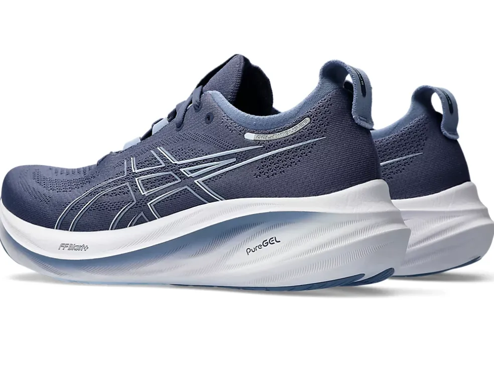 New ASICS GEL-NIMBUS 26 Thunder Blue/Denim Blue